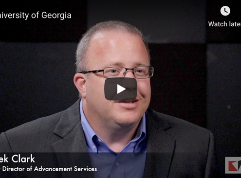 University of Georgia Customer Testimonial with Advizor