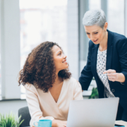 Picture of Colleagues business woman working