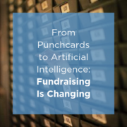 Fundraising and artificial intelligence
